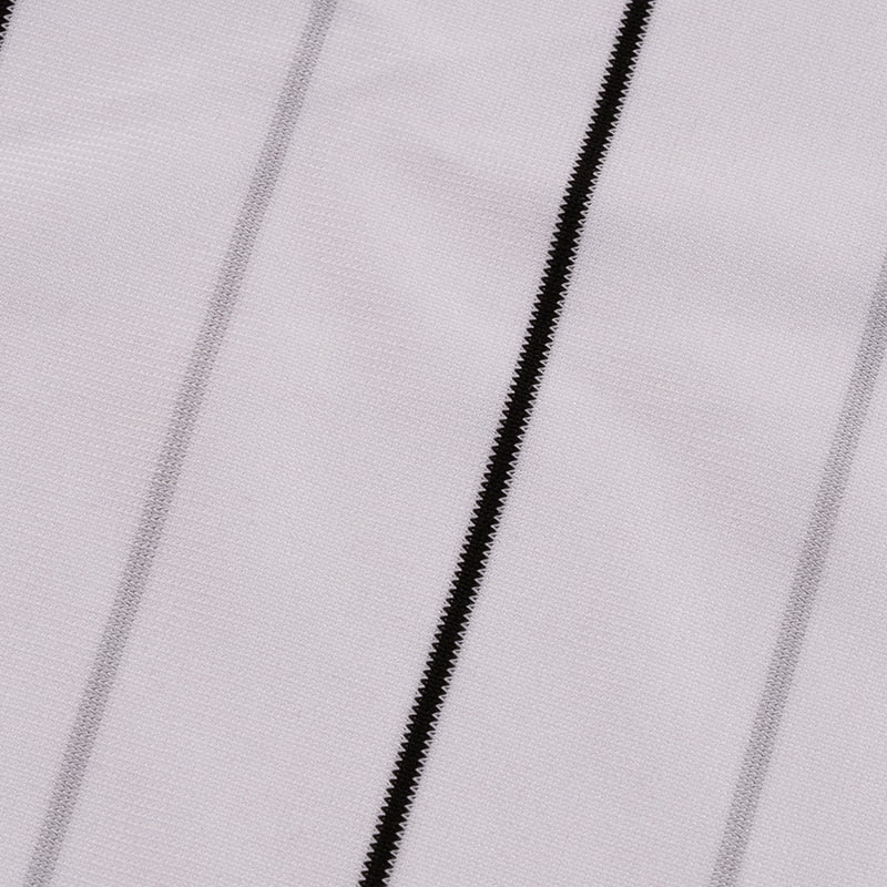 হালকা ধূসর স্ট্রাইপড ওয়ার্প নিট ফ্যাব্রিক